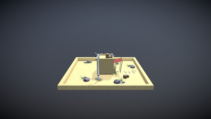 Alex Fraser 3D Workflow Assessment KNB127 3D Model