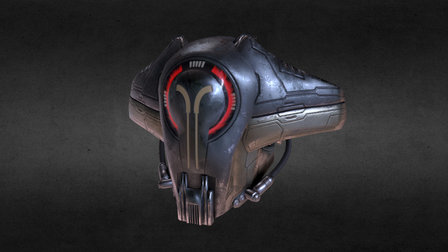 Kelic's Helmet 3D Model
