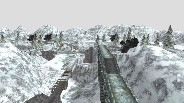 Map #2 - Taxi Driver 3D : Hill Station – Modello 3D gratuito STL