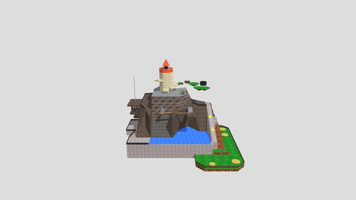 whomps fortress 3D Model