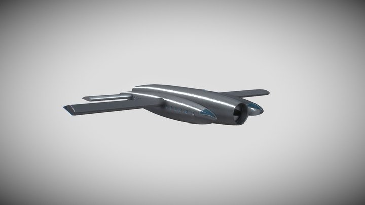 High-altitude Plane / Stratoplan K.E.Tsiolkovsky 3D Model