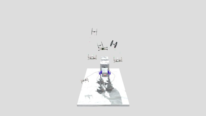 Star Wars V 3D Model