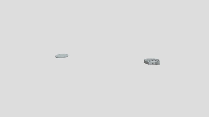 Oreo name tag 3D Model