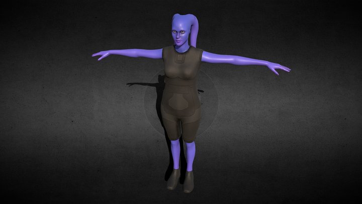 Star Wars Female Twilek – Free 3D Model STL
