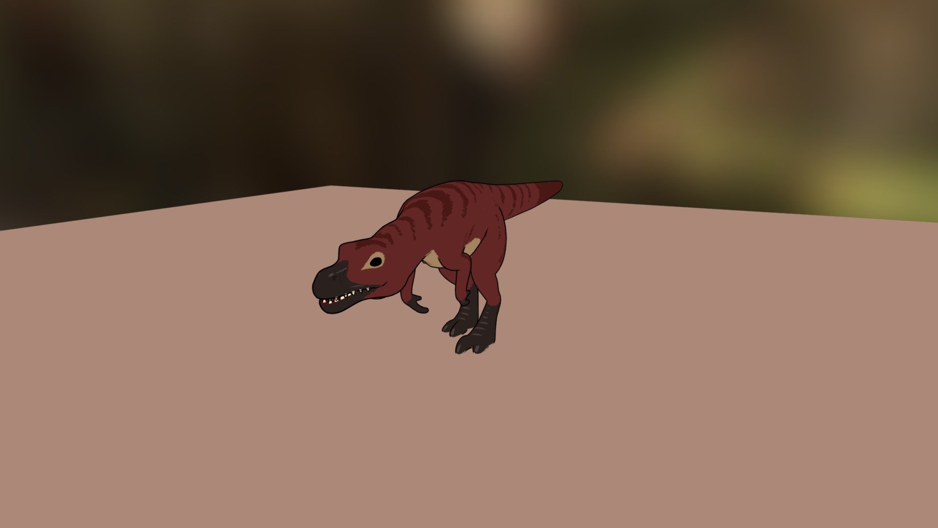 Toon Raptor - 3D model by quillrunner (@aviatorpi) [9c5af17] - Sketchfab