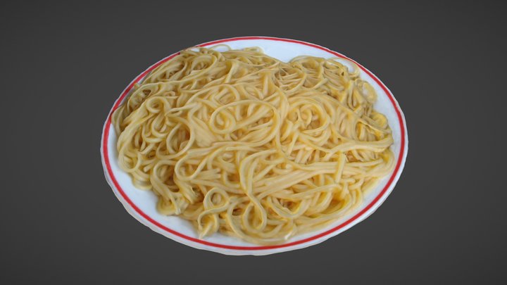Spaghetti 3D Model