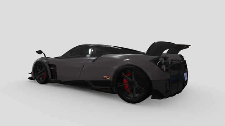 Pagani Huayra Bc-16 3D Model