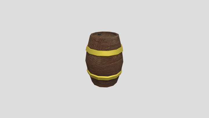 Barrel 3D Model