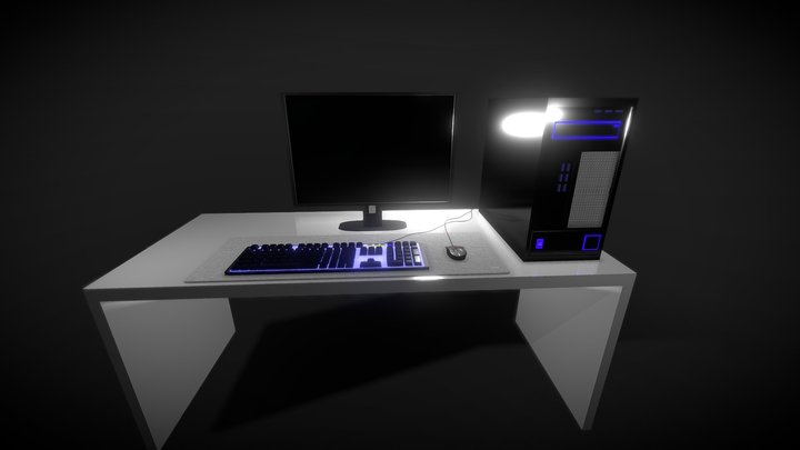 Computer 3D Model