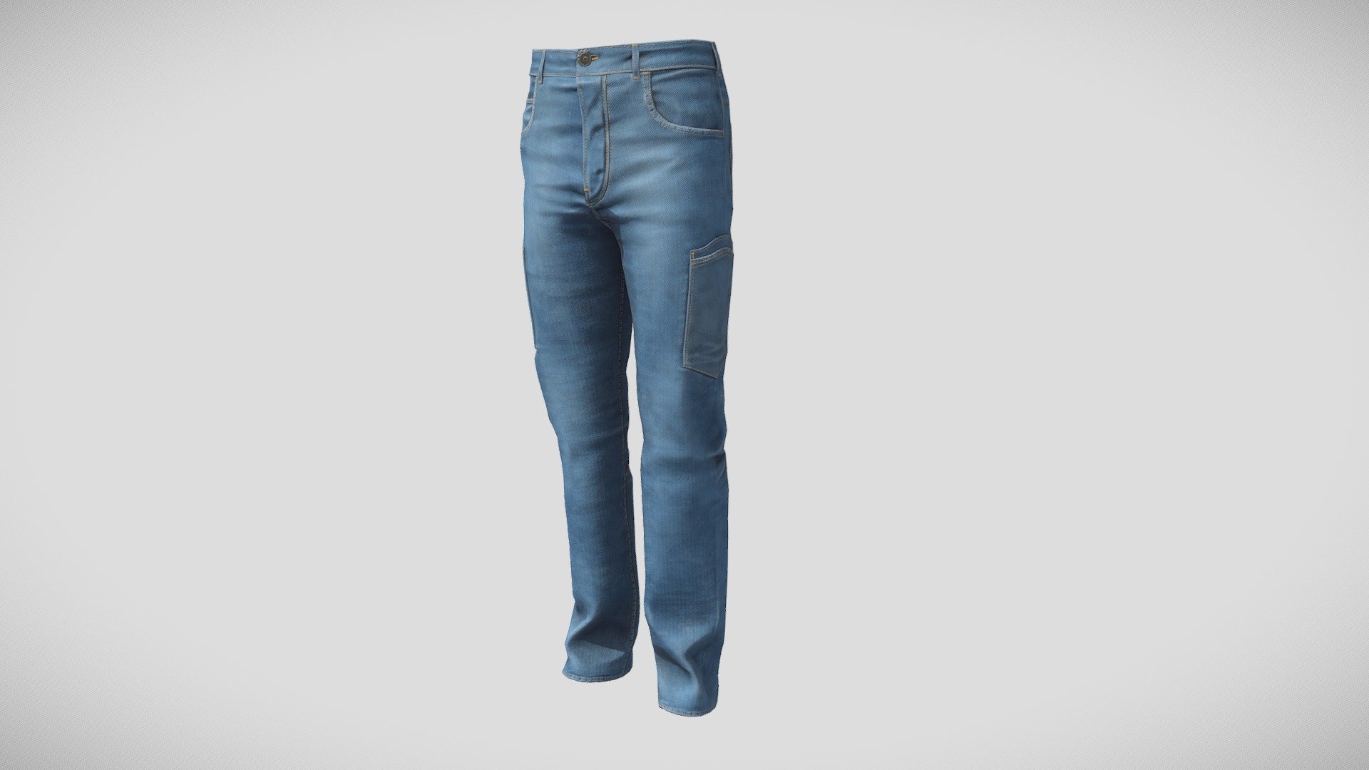 Jeans - Game-Ready - Buy Royalty Free 3D model by POLYTRICITY ...