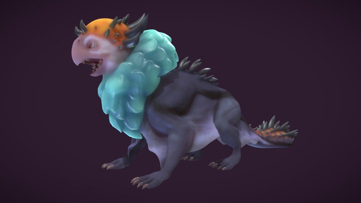 Monster Hunter Fan Design - "Donkestra" [WIP] 3D Model