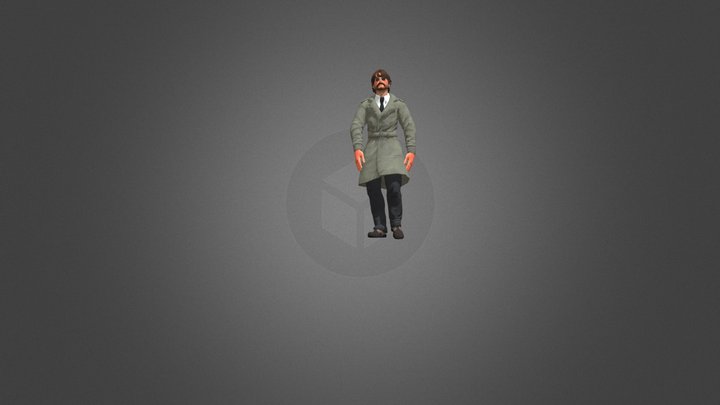 cedricchemali_ex4_personnage2 3D Model