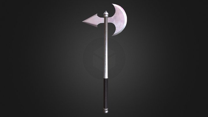 Armor Piercing Axe 3D Model