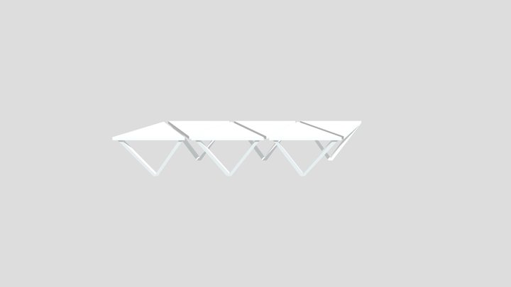 Triangle Chair 3D Model