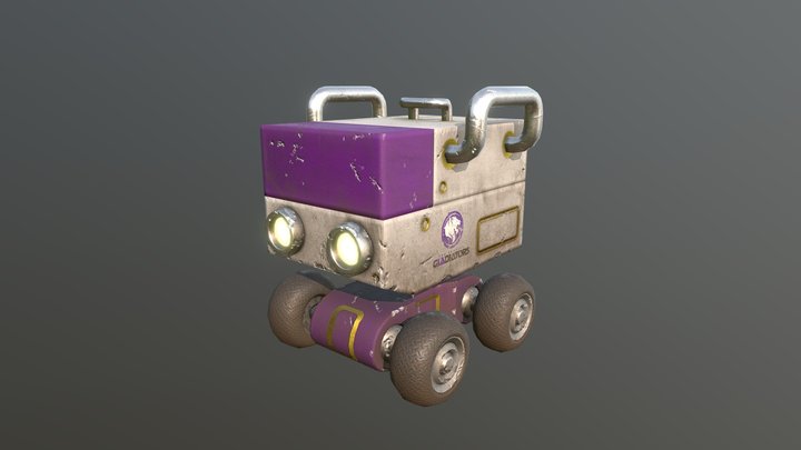 Game Art 2 - Zippy 3D Model
