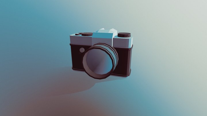 Film Camera 3D Model