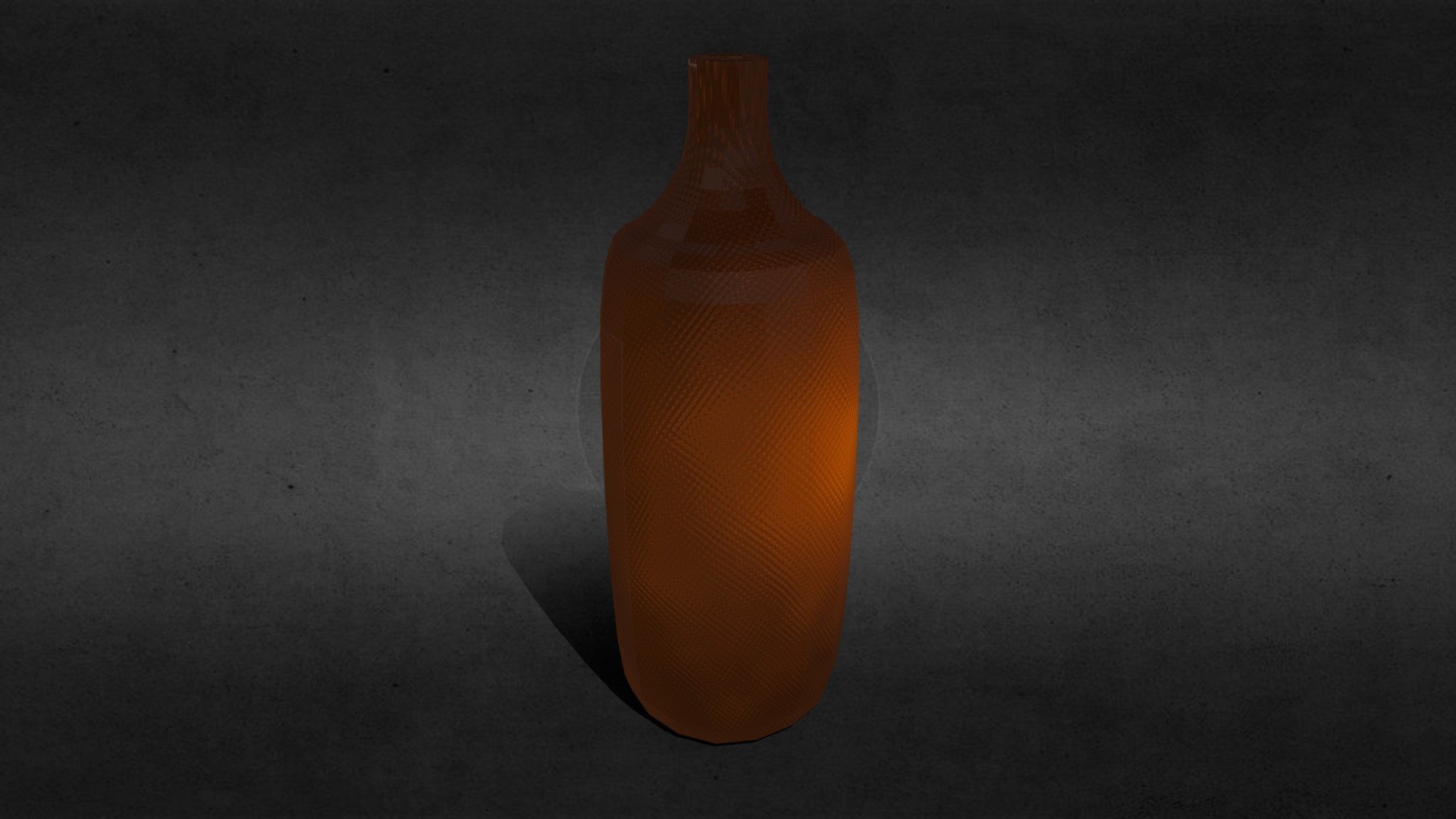 empty bottle [Low Poly]