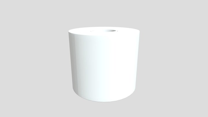 toilet paper 3D Model