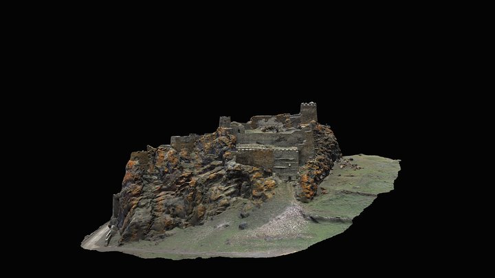 Atskuri Fortress 3D Model