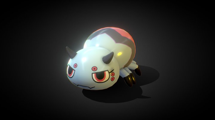 【百駭夜行】絡新婦 3D Model