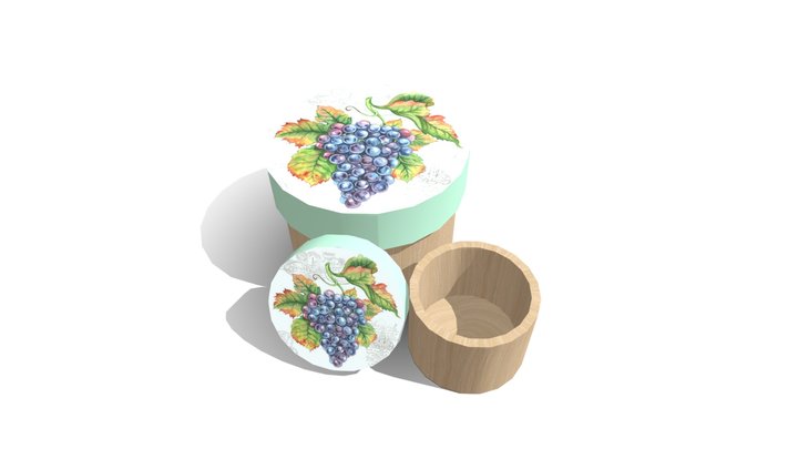 Caja aves 3D Model