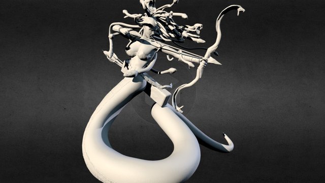 Medusa 3D Model
