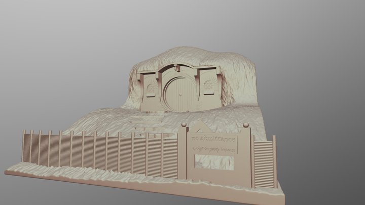 The Bag End Lord of the Rings for 3D printing 3D Model
