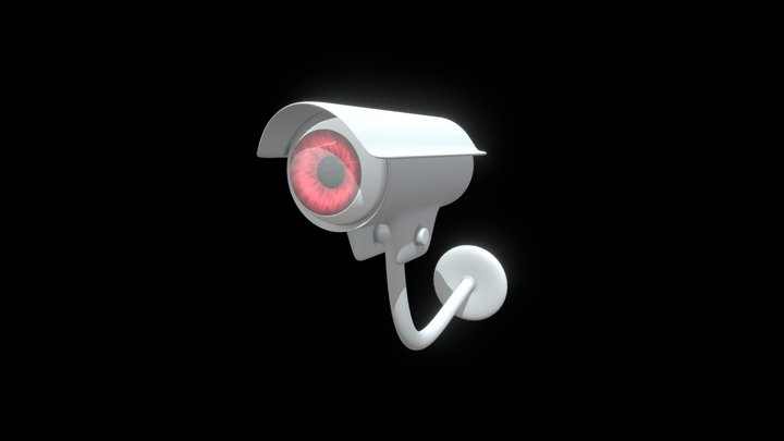 Surveillance Eye 3D Model