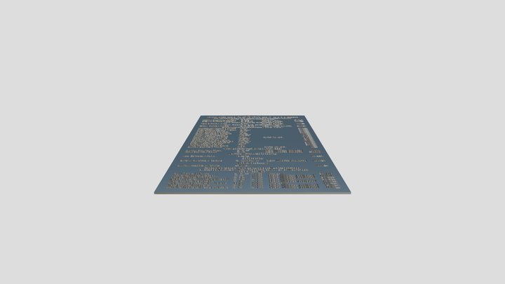 Spisok 3D Model