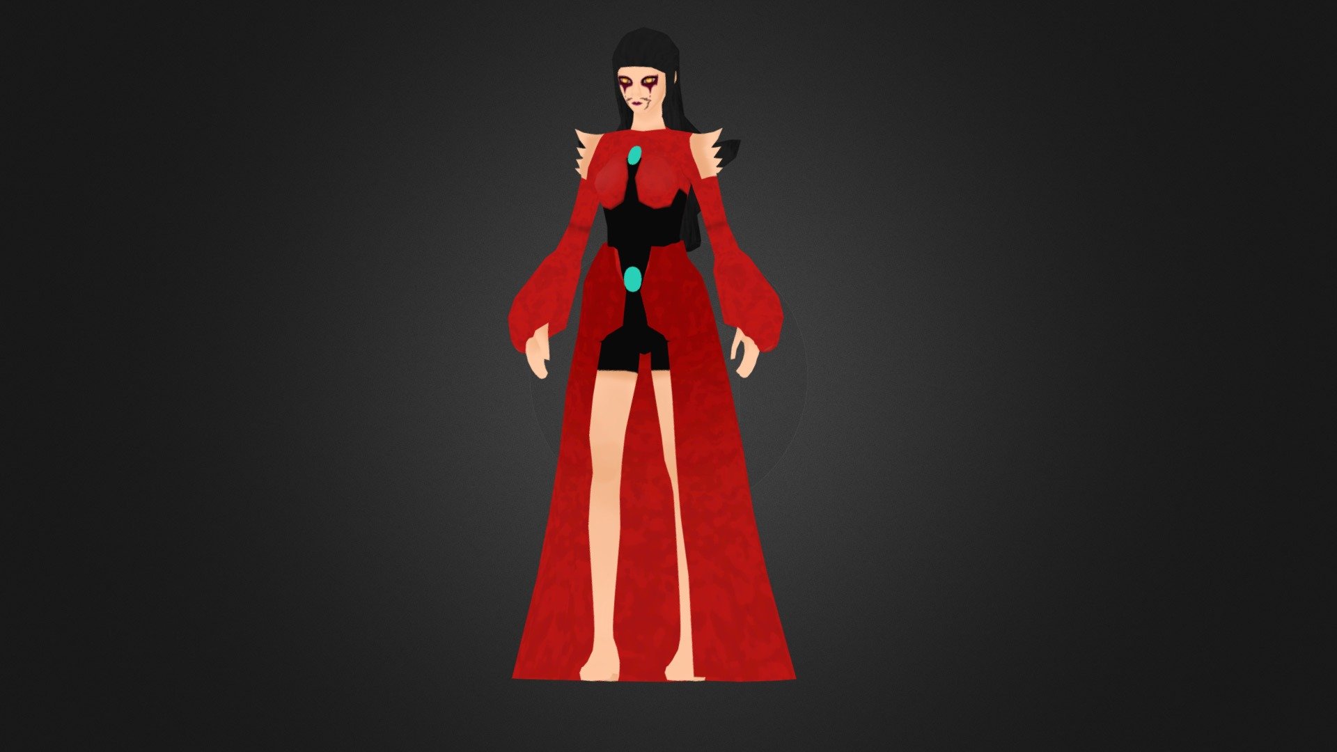 Ogre Female Character Lowpoly [1]