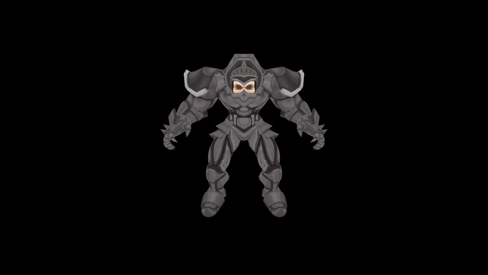 Armored Skull — Sketchfab embed 3D viewer