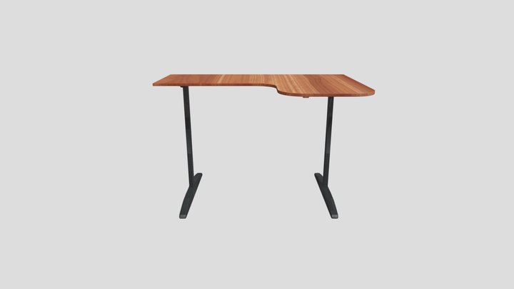 A desk 3D Model