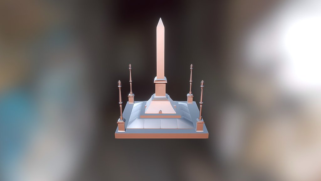 Obelisco — Sketchfab embed 3D viewer