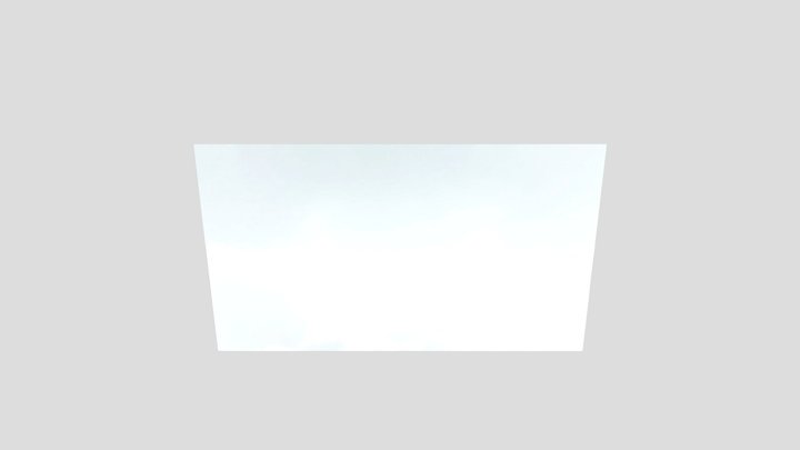 White-modern-living-room 3D Model