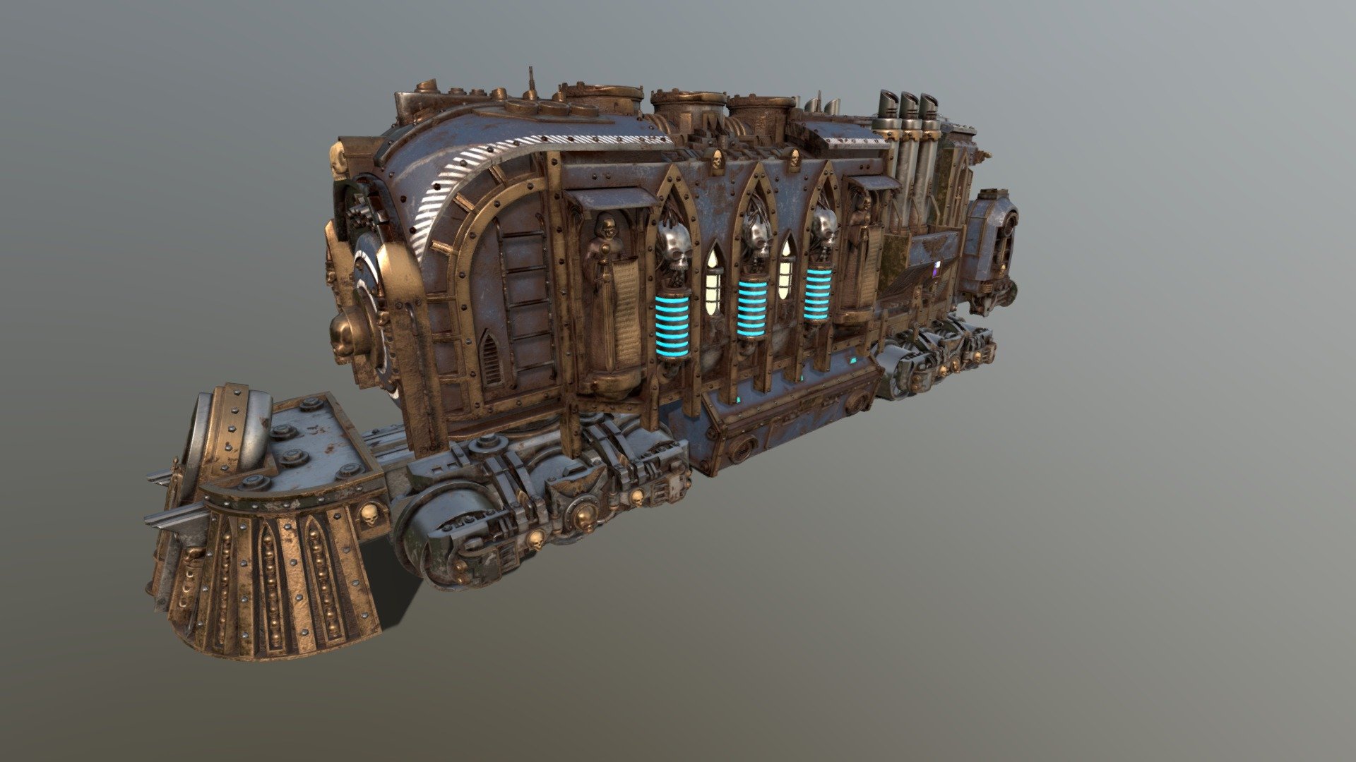 Warhammer 40,000 Imperial War Locomotor - 3D model by Fearell [9c6e1e4 ...