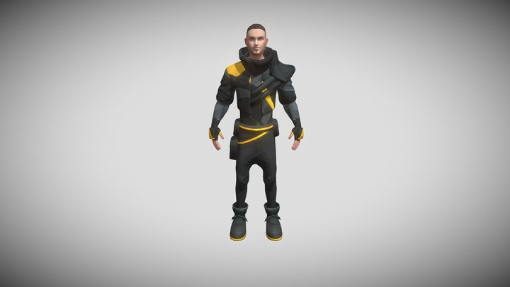 Male V03 3D Model