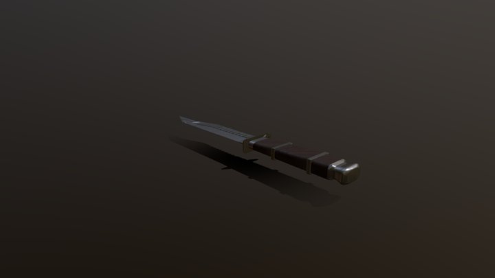 Knife 3D Model