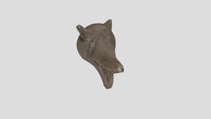 A 50498 - Bronzová plastika 3D Model