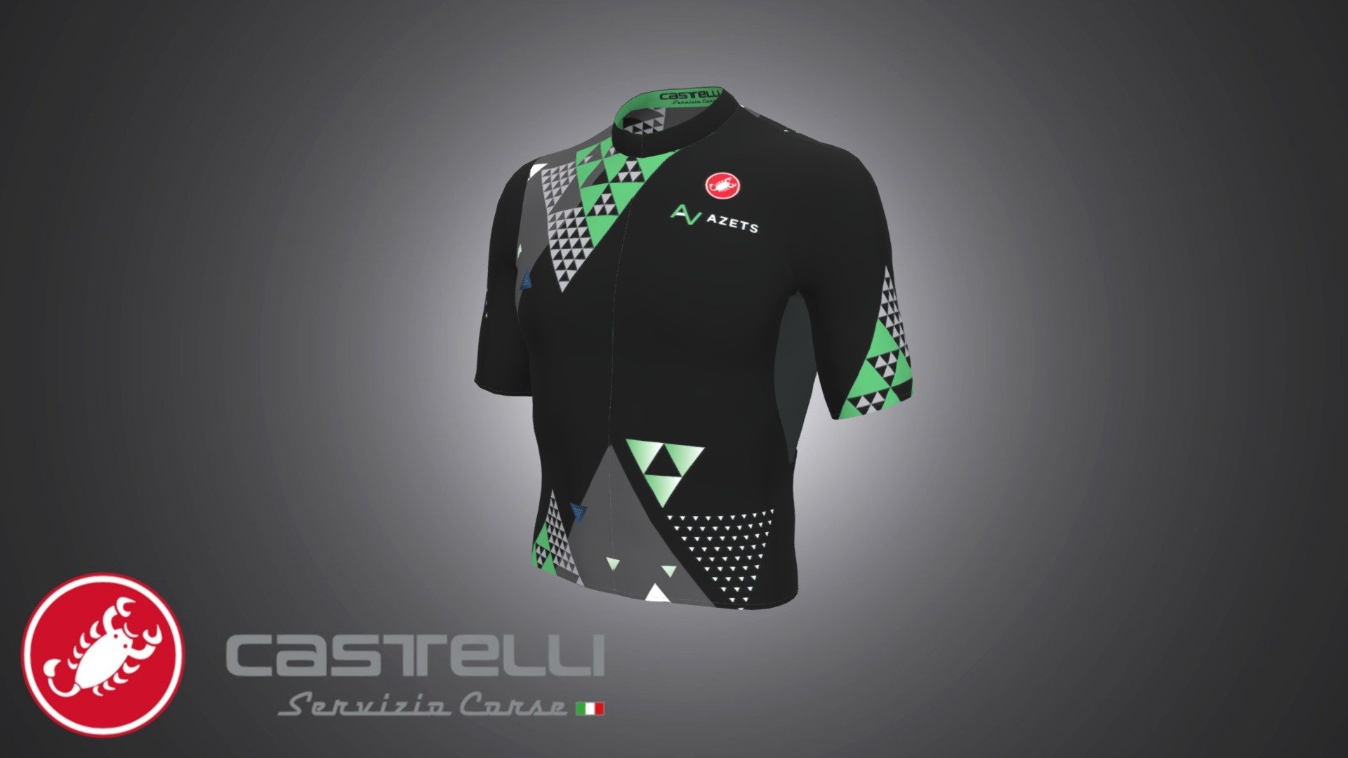 SC21141_AZETS_4320506 COMPETIZIONE JERSEY 2 V2 - 3D model by Castelli ...