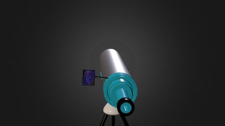 Kids Telescope 3D Model