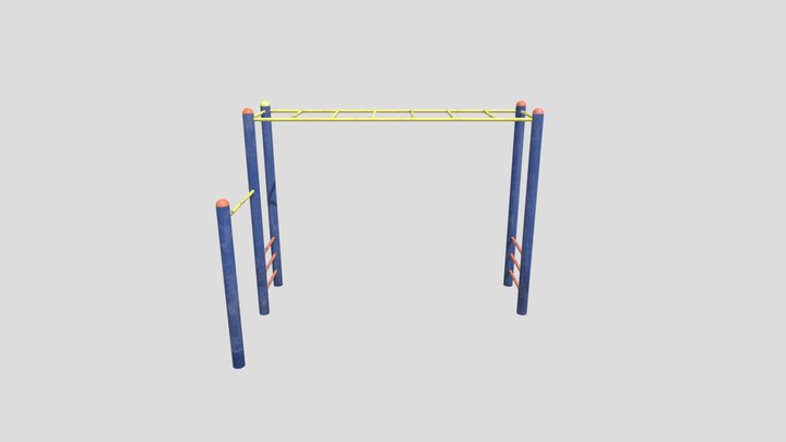 Monkey Bar 3D Model