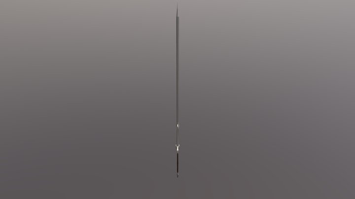 zweihander 3D Model
