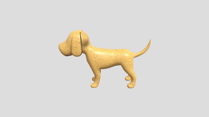 3D Anjing 3D Model