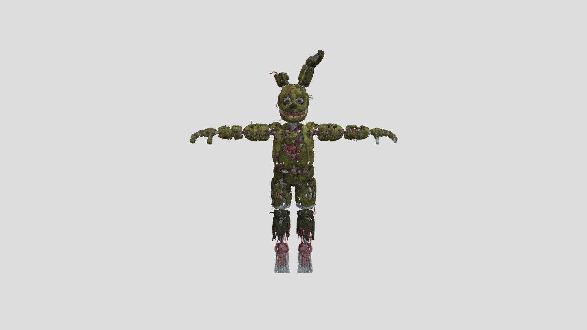 Fnaf Ar Springtrap Download Free 3d Model By 2021nostanislaw