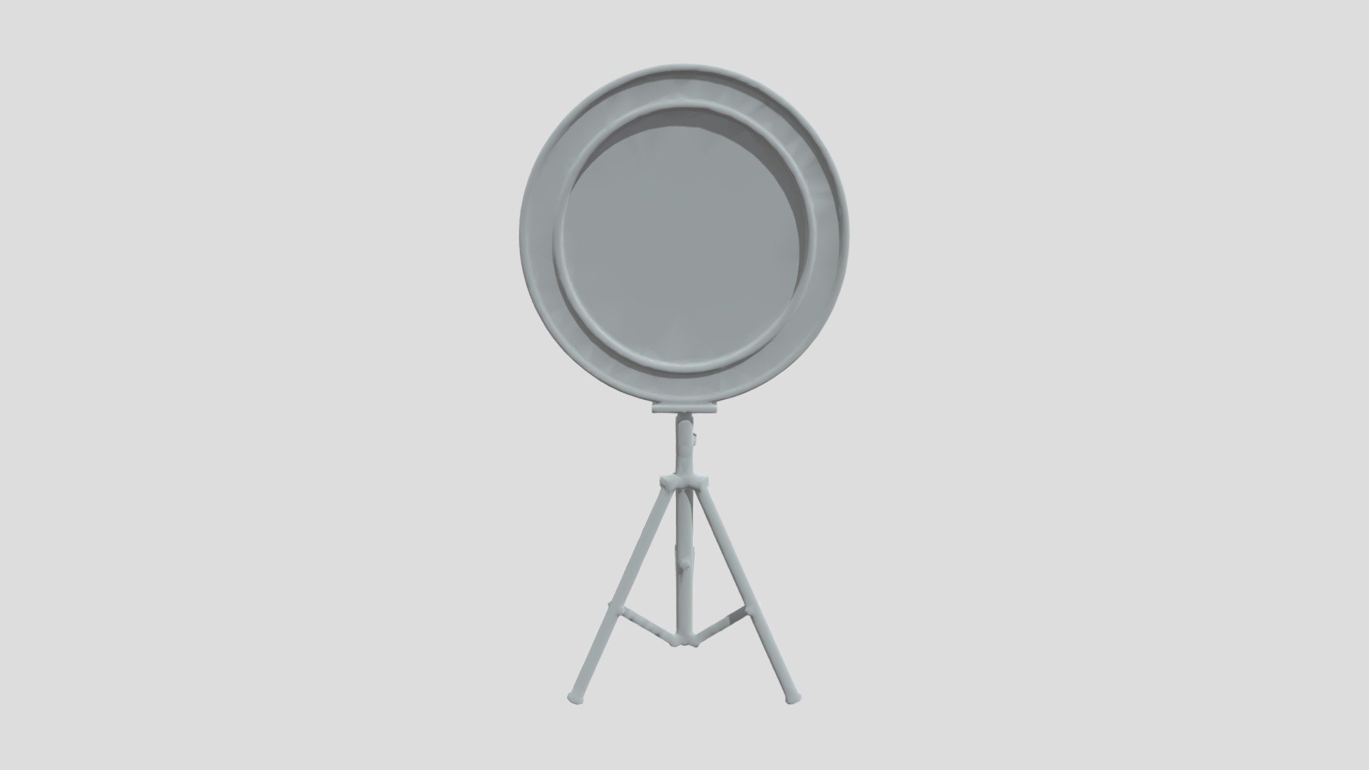 Ring Light on a Tripod - 3D model by jhjax [9c7353e] - Sketchfab