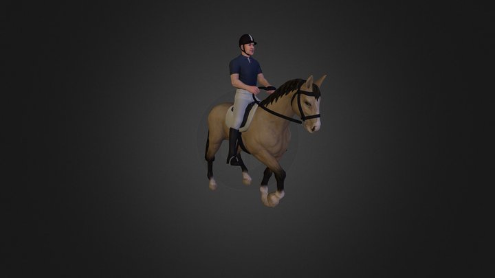 Chris Horse 3D Model