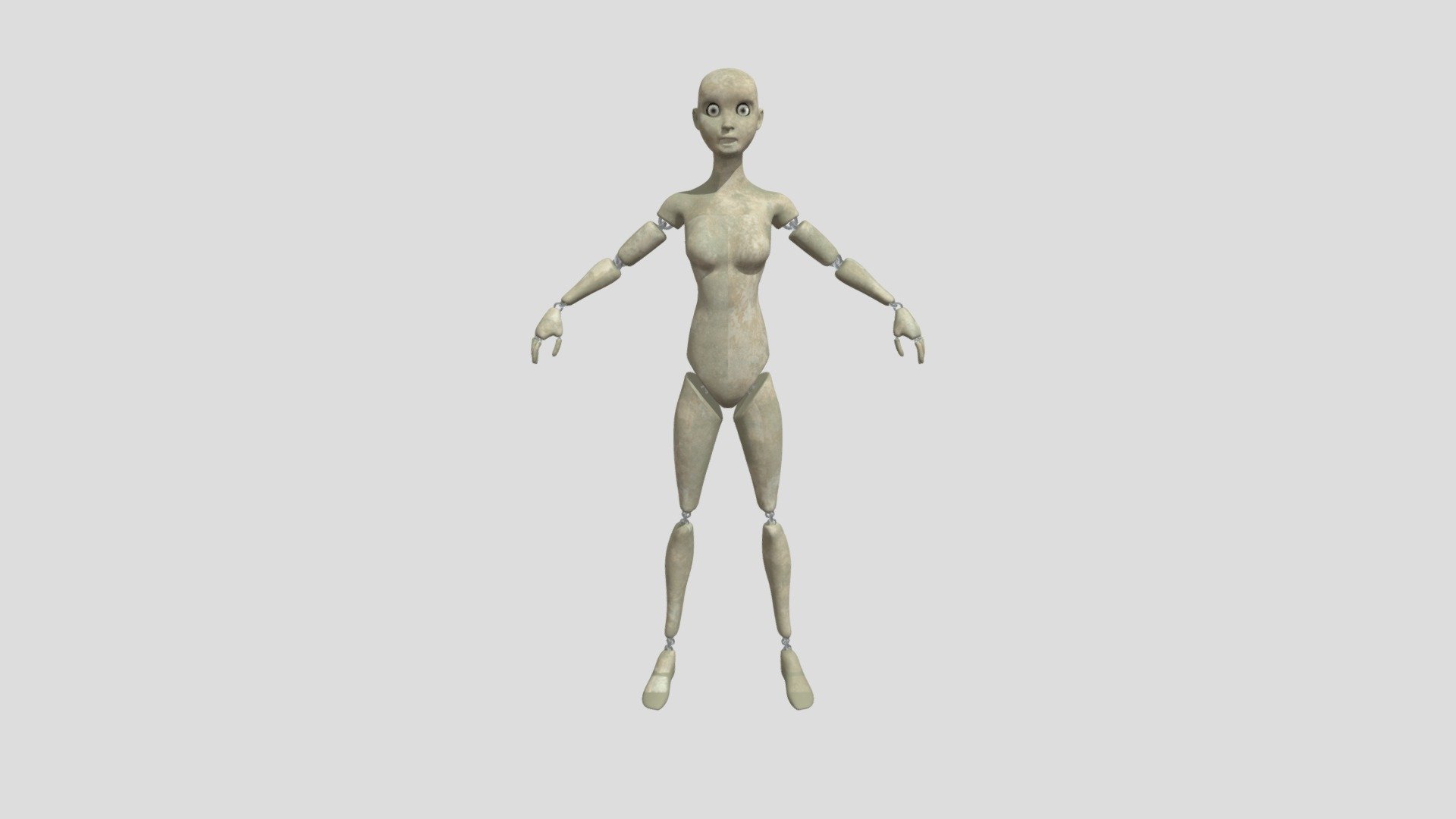 Doll Body - Download Free 3D model by A9908244 [9c74719] - Sketchfab