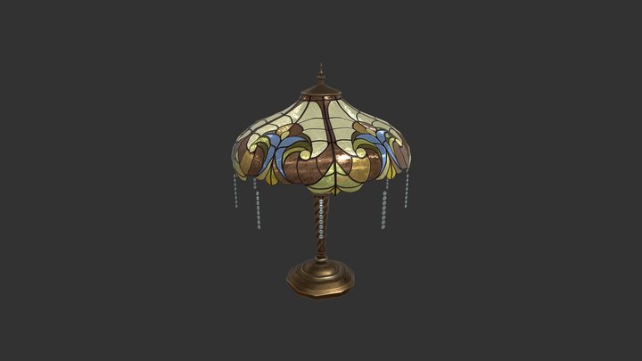 Tiffany lamp – Modelo 3D gratuito STL