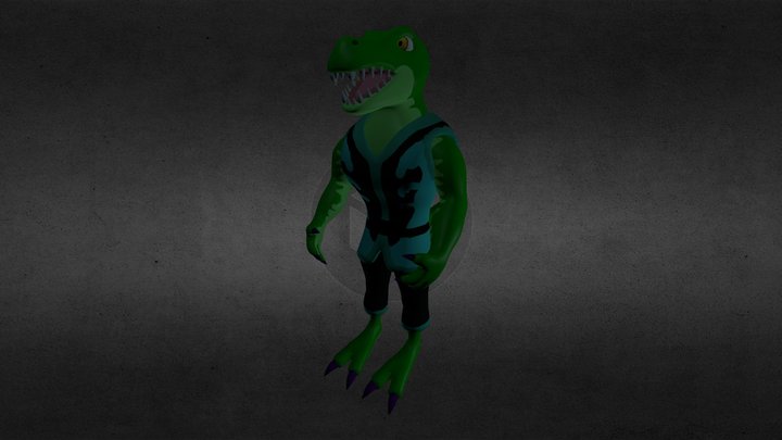 Kane the Dinosaur 3D Model