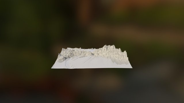 Cajon Pass 3D Model